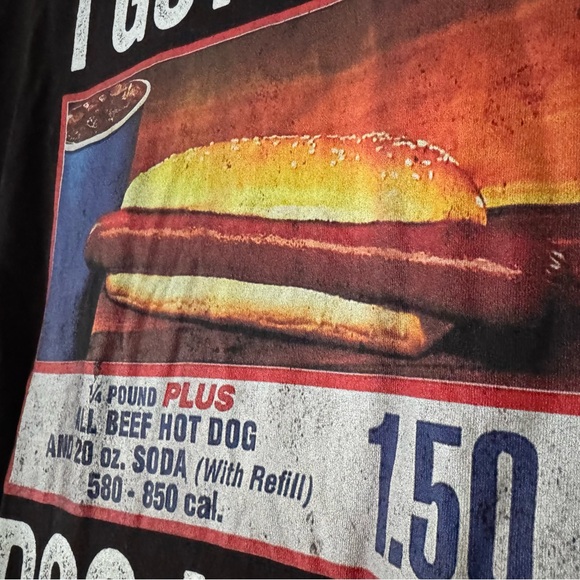 I Got That Dog In Me Costco Hot Dog Humor Graphic Tee XL Kitsch Camp Streetwear - Picture 5 of 12